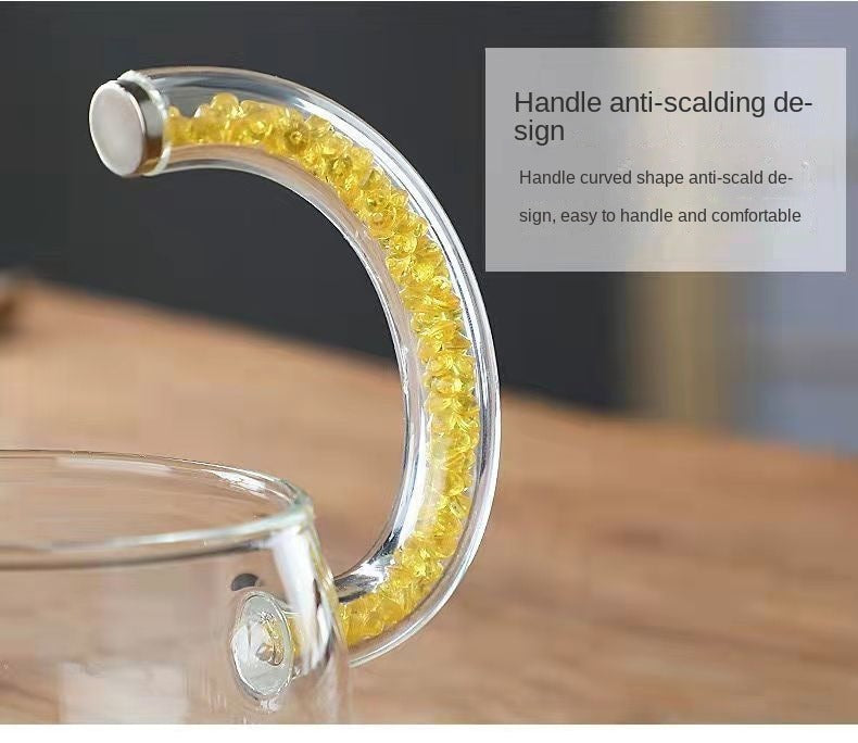 Elegante Teiera Magica Semiautomatica in Vetro per Infusi Perfetti