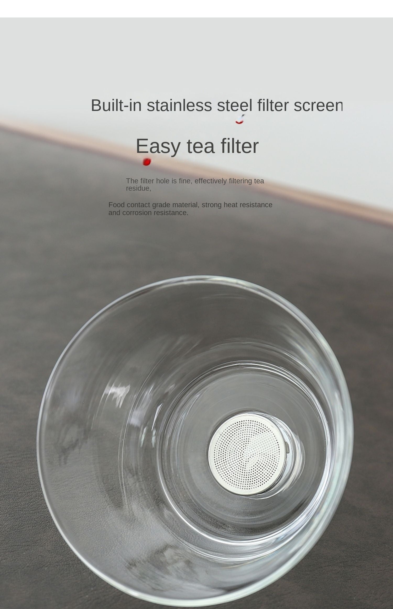 Set Tè Magico Semi-Automatico Innovativo, Vetro Borosilicato, Infuso Perfetto