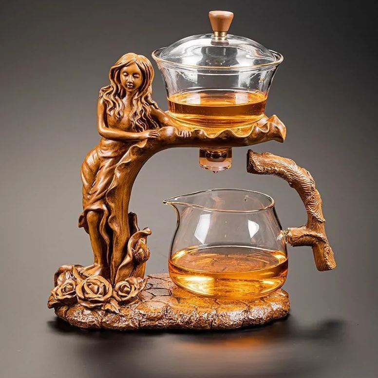 Elegante Set da Tè Semi-automatico Magico per un'Esperienza di Infusione Perfetta